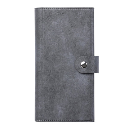 For iPhone 16 Plus ViLi GVB Series MagSafe Magnetic RFID Leather Phone Case(Grey) - iPhone 16 Plus Cases by ViLi | Online Shopping South Africa | PMC Jewellery | Buy Now Pay Later Mobicred