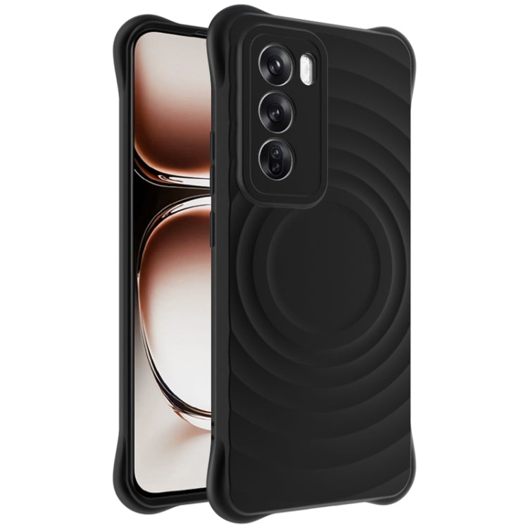 For OPPO Reno12 Global IMAK UC-6 Series Manbo Frosting Soft Phone Case(Black) - Reno12 Cases by imak | Online Shopping South Africa | PMC Jewellery | Buy Now Pay Later Mobicred