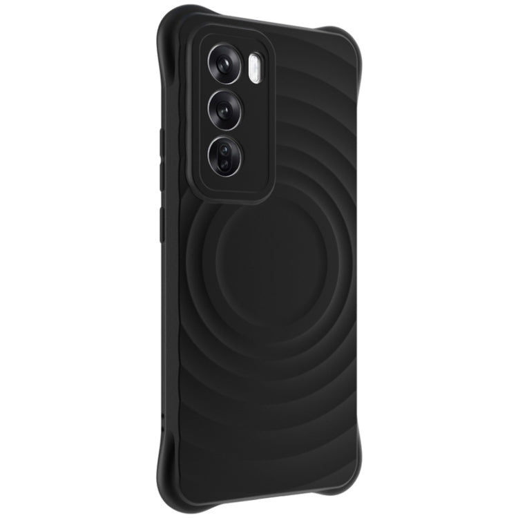 For OPPO Reno12 Global IMAK UC-6 Series Manbo Frosting Soft Phone Case(Black) - Reno12 Cases by imak | Online Shopping South Africa | PMC Jewellery | Buy Now Pay Later Mobicred