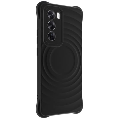 For OPPO Reno12 Global IMAK UC-6 Series Manbo Frosting Soft Phone Case(Black) - Reno12 Cases by imak | Online Shopping South Africa | PMC Jewellery | Buy Now Pay Later Mobicred