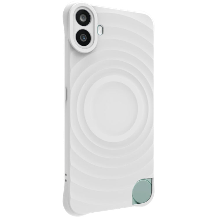 For Nothing CMF Phone 1 IMAK UC-6 Series Manbo Frosting Soft Phone Case(White) - More Brand by imak | Online Shopping South Africa | PMC Jewellery | Buy Now Pay Later Mobicred