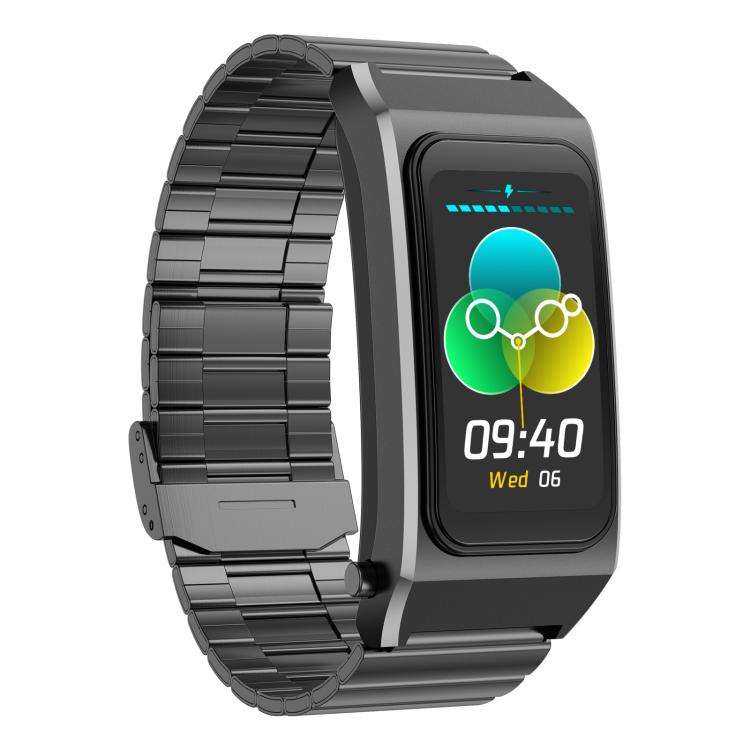 B7 Pro 1.5 inch 2 in 1 Bluetooth Earphone Silicone Strap Smart Watch, Support Heart Rate / Sleep Monitoring(Black) - free shipping - PMC TechLife - Order now!