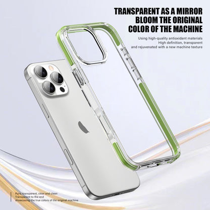 For iPhone 16 Pro TPE Airbag TPU+ PC Full Coverage Phone Case(White) - iPhone 16 Pro Cases by PMC Jewellery | Online Shopping South Africa | PMC Jewellery | Buy Now Pay Later Mobicred