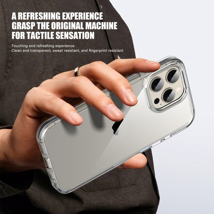 For iPhone 16 TPE Airbag TPU+ PC Full Coverage Phone Case(Transparent) - iPhone 16 Cases by PMC TechLife | Online Shopping South Africa | PMC TechLife | Buy Now Pay Later Mobicred