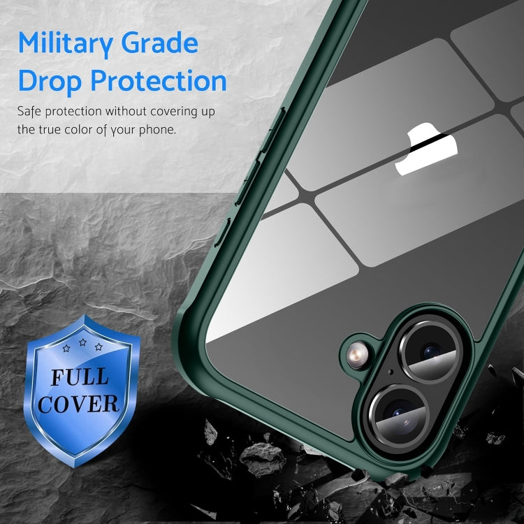 For iPhone 16 Plus Double-sided Plastic Glass Phone Protective Case(Red) - iPhone 16 Plus Cases by PMC TechLife | Online Shopping South Africa | PMC TechLife | Buy Now Pay Later Mobicred