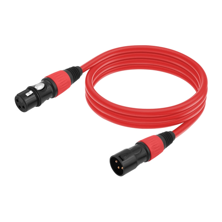 4 Color / Set JC1015 XLR 3pin Male to Female Audio Cable, Length:1.8m - Microphone Audio Cable & Connector by PMC Jewellery | Online Shopping South Africa | PMC Jewellery | Buy Now Pay Later Mobicred