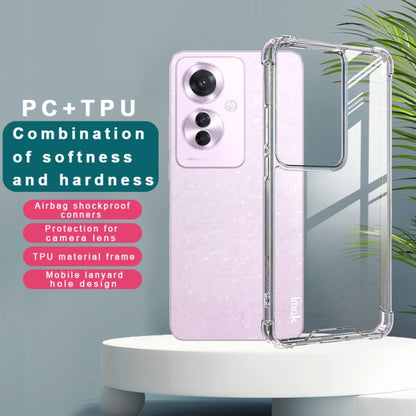 For OPPO Reno11 A / Reno11 PJH110 IMAK Space Shield PC + TPU Airbag Shockproof Phone Case(Transparent) - Reno11 Cases by imak | Online Shopping South Africa | PMC Jewellery | Buy Now Pay Later Mobicred