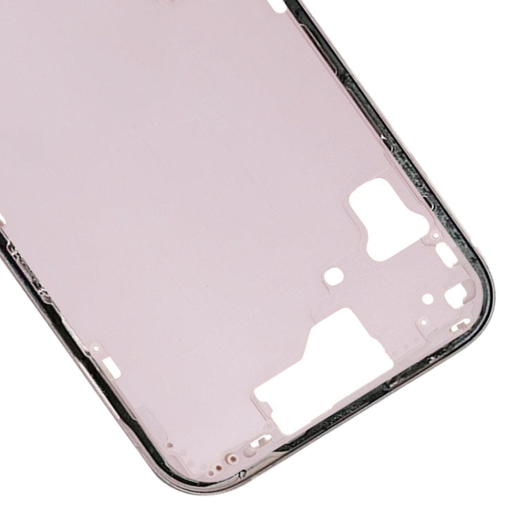 For iPhone 15 Middle Frame Bezel Plate with Side Keys + Card Tray, Version:China Version(Pink) - LCD Related Parts by PMC Jewellery | Online Shopping South Africa | PMC Jewellery | Buy Now Pay Later Mobicred