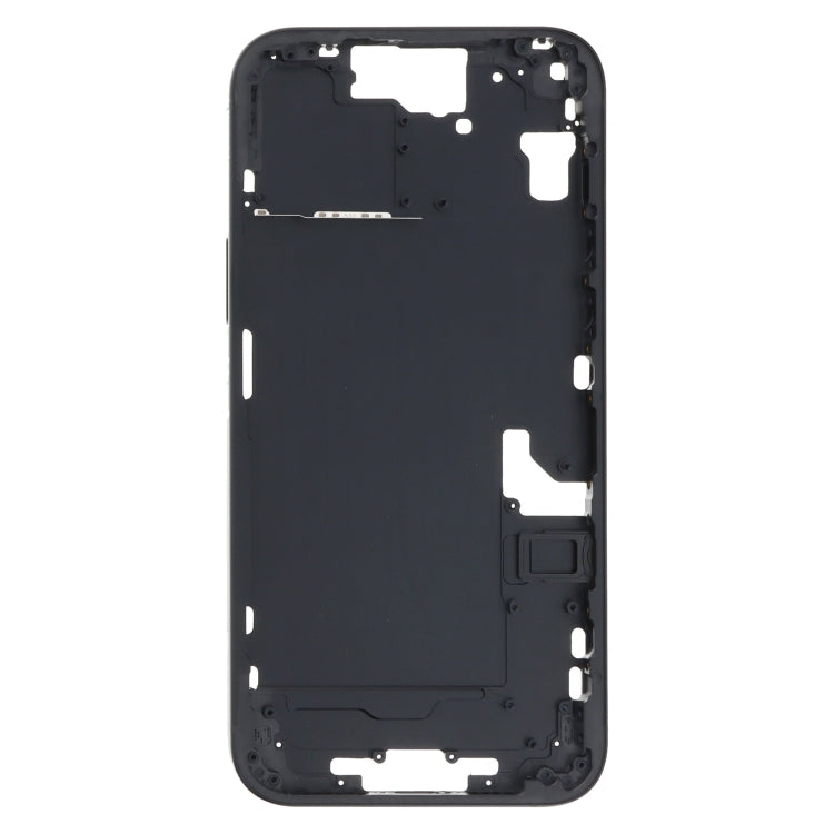 For iPhone 15 Plus Middle Frame Bezel Plate with Side Keys + Card Tray, Version:US Version(Black) - LCD Related Parts by PMC Jewellery | Online Shopping South Africa | PMC Jewellery | Buy Now Pay Later Mobicred