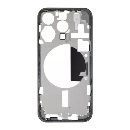 For iPhone 15 Pro Middle Frame Bezel Plate with Side Keys + Card Tray, Version:CE EU Version(Black) - LCD Related Parts by PMC Jewellery | Online Shopping South Africa | PMC Jewellery | Buy Now Pay Later Mobicred