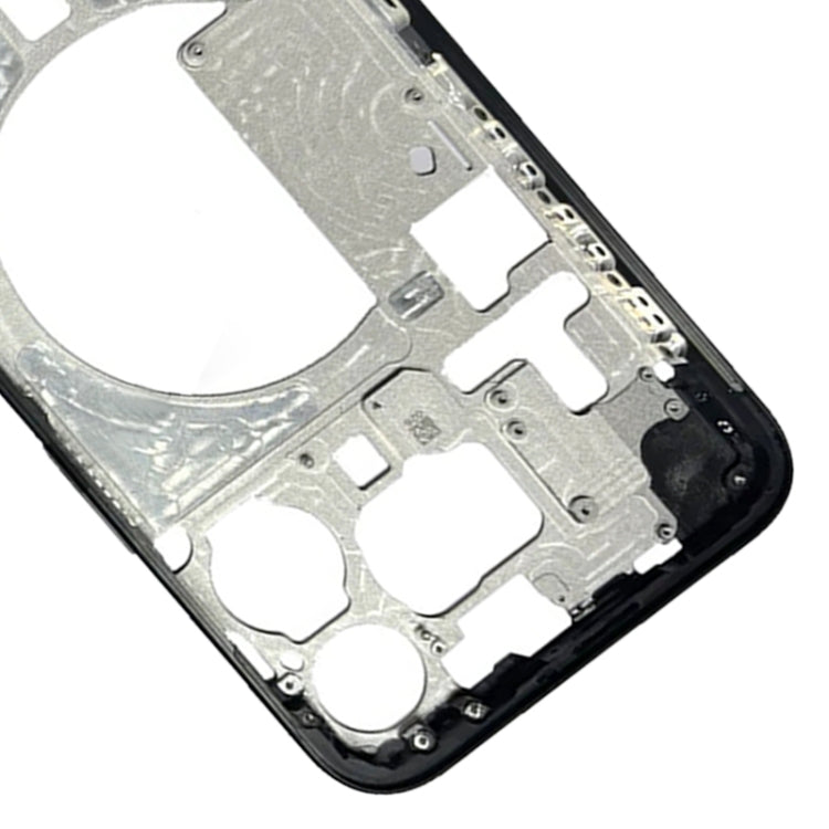 For iPhone 15 Pro Max Middle Frame Bezel Plate with Side Keys + Card Tray, Version:China Version(Black) - LCD Related Parts by PMC Jewellery | Online Shopping South Africa | PMC Jewellery | Buy Now Pay Later Mobicred