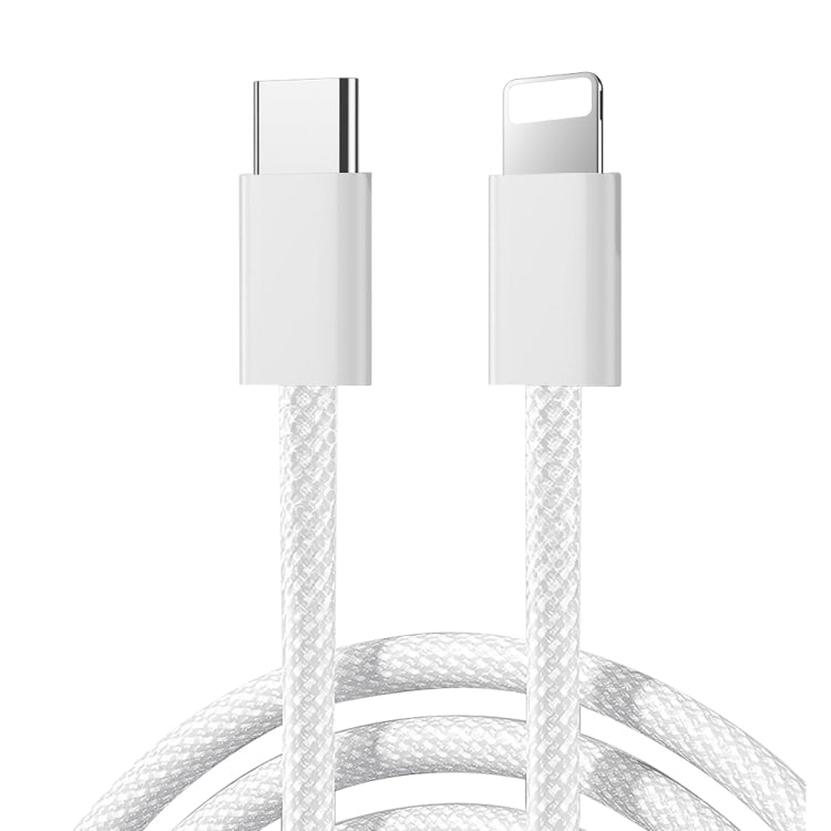 JOYROOM S-A45 30W USB-C / Type-C to 8 Pin Fast Charge Data Cable, Length: 1m(White) - 2 in 1 Cable by JOYROOM | Online Shopping South Africa | PMC Jewellery | Buy Now Pay Later Mobicred