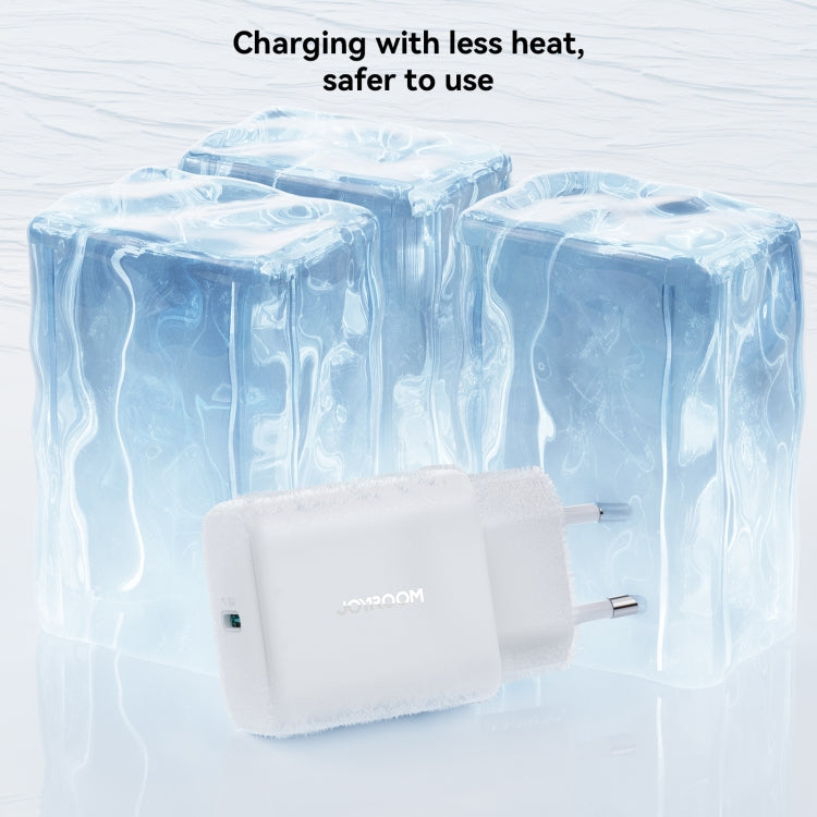 JOYROOM JR-TCF24 30W USB-C / Type-C Fast Charger with Cable Set, Specification:EU Plug(White) - USB Charger by JOYROOM | Online Shopping South Africa | PMC TechLife | Buy Now Pay Later Mobicred