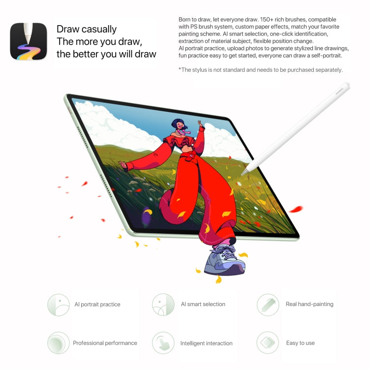 HUAWEI MatePad Air 12 inch WiFi Tablet PC, 12GB+256GB, HarmonyOS 4.2 Hisilicon Kirin 9000W, Not Support Google Play(Grey) - free shipping - PMc TechLife - Order now!