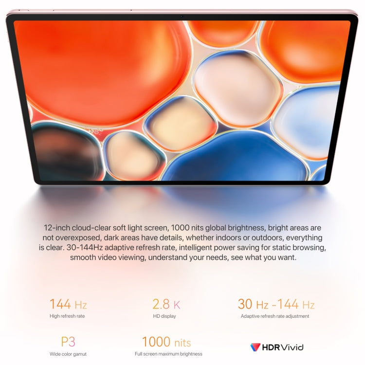 HUAWEI MatePad Air 12 inch WiFi Tablet PC, 8GB+256GB, HarmonyOS 4.2 Hisilicon Kirin 9000W, Not Support Google Play(White) - free shipping - PMc TechLife - Order now!