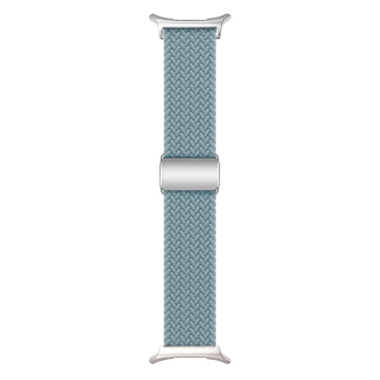 For Samsung Galaxy Watch Ultra 47mm Nylon Loop Magnetic Buckle Watch Band(Rock Blue) - Watch Bands by PMC Jewellery | Online Shopping South Africa | PMC Jewellery | Buy Now Pay Later Mobicred