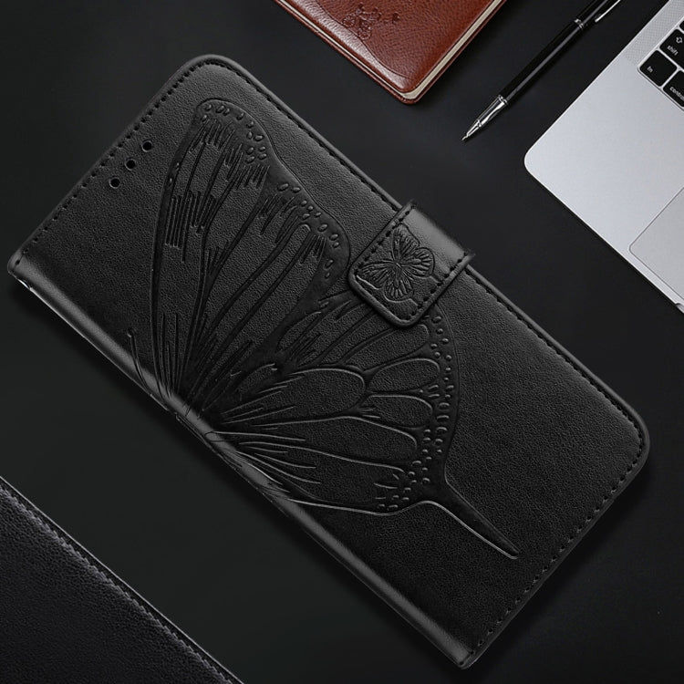 For Redmi K70 Ultra 5G Global Embossed Butterfly Leather Phone Case(Black) - Xiaomi Cases by PMC Jewellery | Online Shopping South Africa | PMC Jewellery | Buy Now Pay Later Mobicred