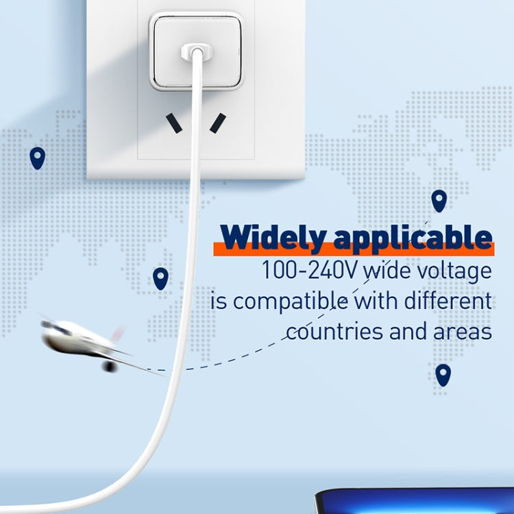 LDNIO A1508C PD30W USB-C / Type-C Fast Charger with 1m Type-C Cable(White) - USB Charger by LDNIO | Online Shopping South Africa | PMC TechLife | Buy Now Pay Later Mobicred