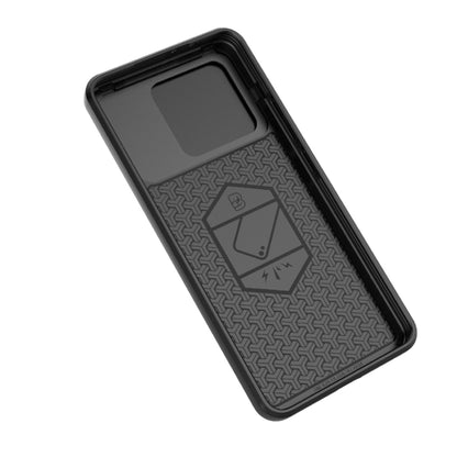 For Redmi K70 Ultra Global Sliding Camshield TPU + PC Shockproof Phone Case with Holder(Black) - Xiaomi Cases by PMC Jewellery | Online Shopping South Africa | PMC Jewellery | Buy Now Pay Later Mobicred