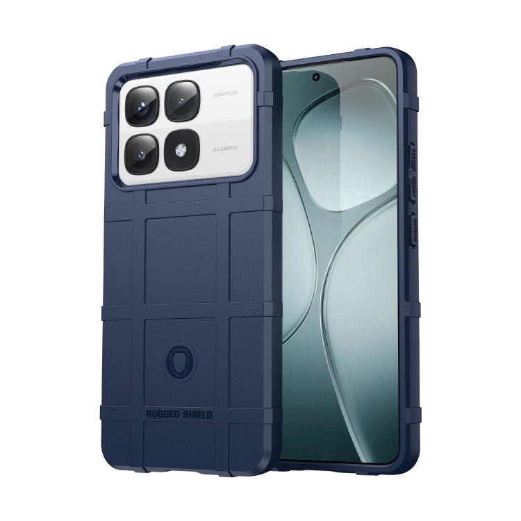 For Redmi K70 Ultra Full Coverage Shockproof TPU Phone Case(Blue) - Xiaomi Cases by PMC Jewellery | Online Shopping South Africa | PMC Jewellery | Buy Now Pay Later Mobicred