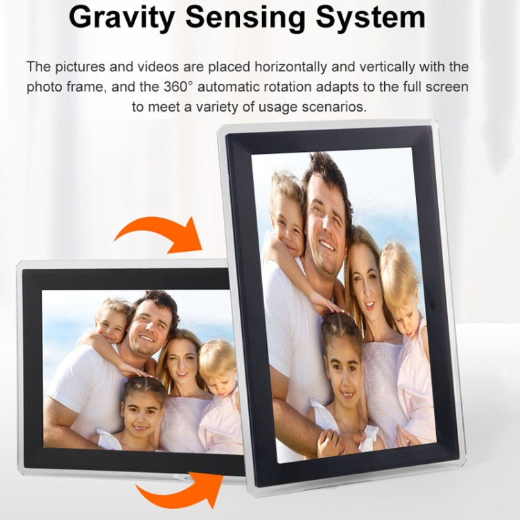 15.6 inch IPS Screen Digital Cloud Photo Frame Wall Mounted LED Advertising Machine, Plug Type:US Plug(White) - free shipping - PMC TechLife - Order now!