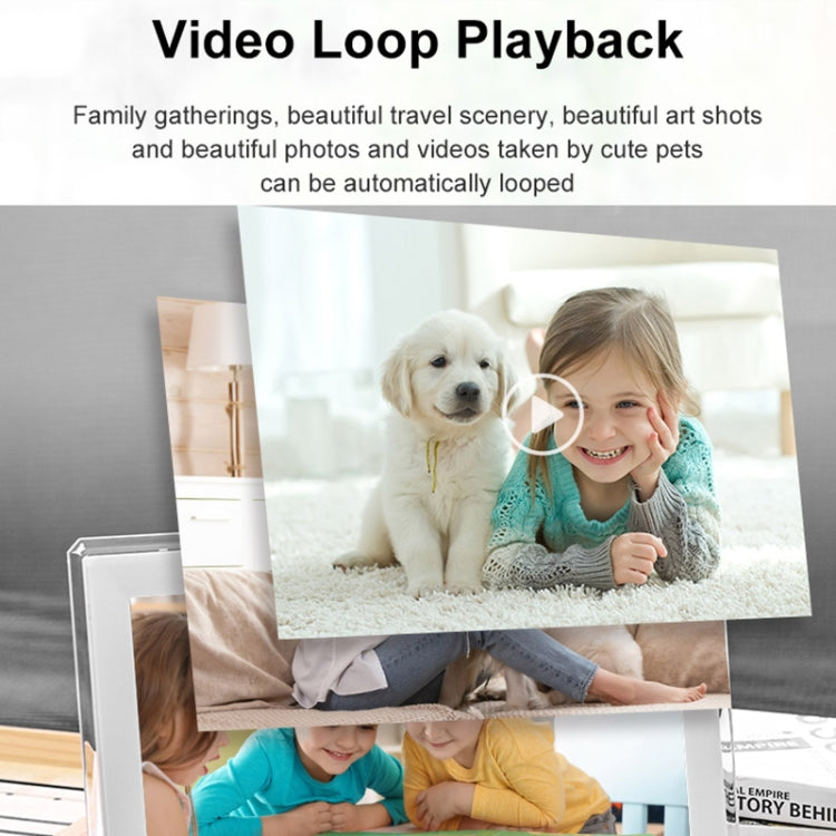 15.6 inch IPS Screen Digital Cloud Photo Frame Wall Mounted LED Advertising Machine, Plug Type:UK Plug(Black) - 15 inch Above by PMC TechLife | Online Shopping South Africa | PMC TechLife | Buy Now Pay Later Mobicred