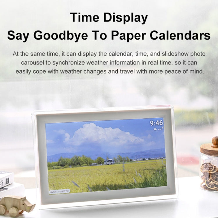 15.6 inch IPS Screen Digital Cloud Photo Frame Wall Mounted LED Advertising Machine, Plug Type:UK Plug(Black) - 15 inch Above by PMC TechLife | Online Shopping South Africa | PMC TechLife | Buy Now Pay Later Mobicred