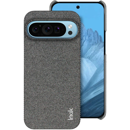 For Google Pixel 9 Pro XL imak Ruiyi Series Cloth Texture PU + PC Phone Case(Dark Grey) - Google Cases by imak | Online Shopping South Africa | PMC Jewellery | Buy Now Pay Later Mobicred