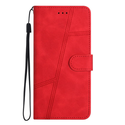 For iPhone 16 Skin-feel Stitching Leather Phone Case(Red) - iPhone 16 Cases by PMC Jewellery | Online Shopping South Africa | PMC Jewellery | Buy Now Pay Later Mobicred