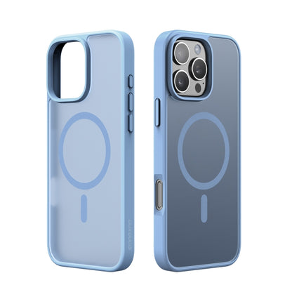 For iPhone 16 Pro Max DUX DUCIS Yind Series MagSafe TPU Hybrid PC Phone Case(Light Blue) - iPhone 16 Pro Max Cases by DUX DUCIS | Online Shopping South Africa | PMC Jewellery | Buy Now Pay Later Mobicred