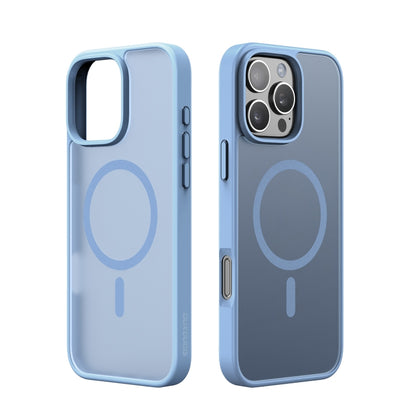 For iPhone 16 Pro DUX DUCIS Yind Series MagSafe TPU Hybrid PC Phone Case(Light Blue) - iPhone 16 Pro Cases by DUX DUCIS | Online Shopping South Africa | PMC Jewellery | Buy Now Pay Later Mobicred