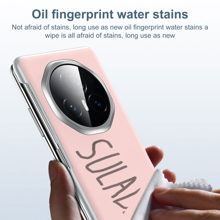 For Honor Magic Vs3 SULADA Skin Feel Liquid Leather Shockproof Phone Case(Pink) - free shipping - PMC TechLife - Order now!