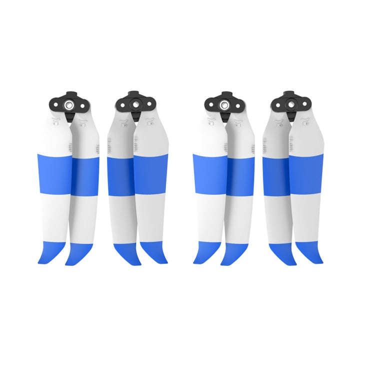 2 Pairs Sunnylife 7238F-2C For DJI Mavic Air 2 Double-sided Two-color Low Noise Quick-release Propellers(Blue White) - DIY Propeller by Sunnylife | Online Shopping South Africa | PMC Jewellery | Buy Now Pay Later Mobicred