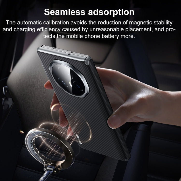 For Honor Magic Vs3 SULADA 600D Kevlar Texture PC Shockproof Phone Case(Black) - free shipping - PMC TechLife - Order now!