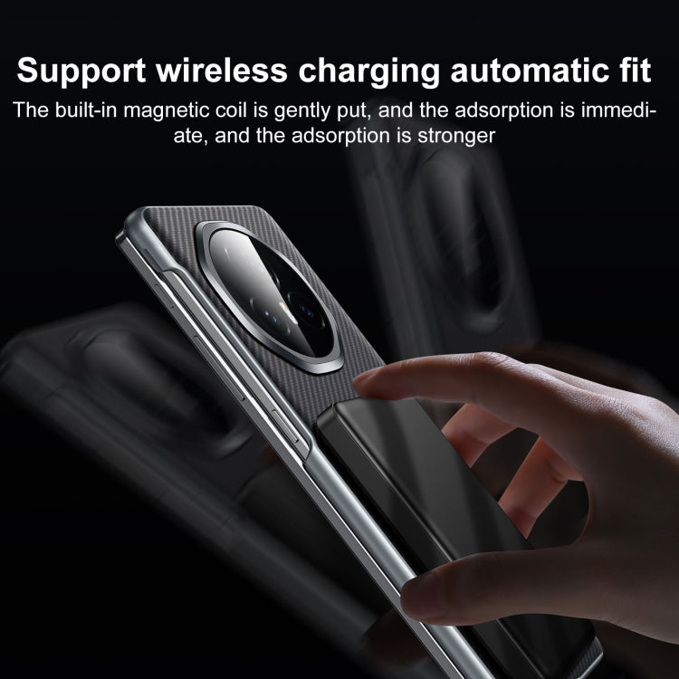 For Honor Magic Vs3 SULADA 600D Kevlar Texture PC Shockproof Phone Case(Brown) - free shipping - PMC TechLife - Order now!