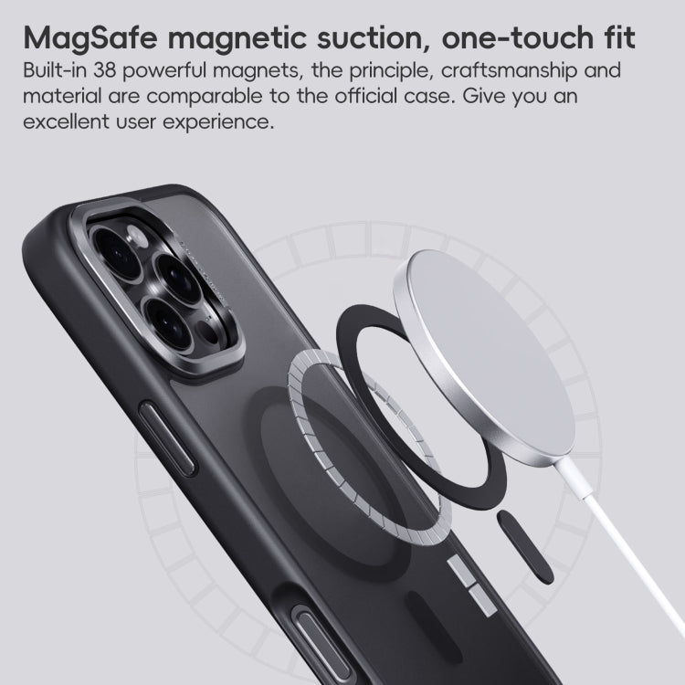 For iPhone 16 Plus Frosted MagSafe Magnetic Phone Case(Dark Green) - iPhone 16 Plus Cases by PMC Jewellery | Online Shopping South Africa | PMC Jewellery | Buy Now Pay Later Mobicred