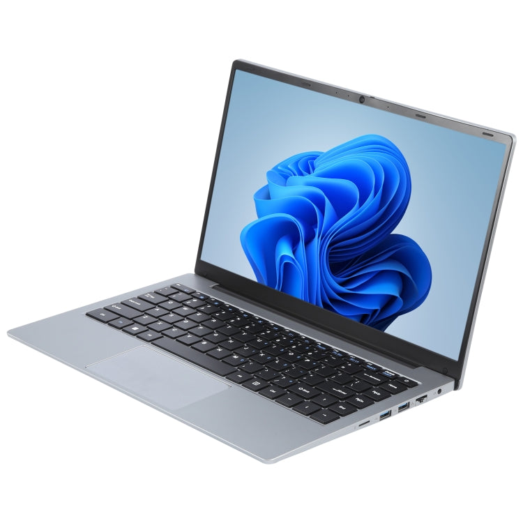 14 inch Windows 11 Laptop, 8GB+1TB, Gen 4th Intel Core i3 CPU, 180 Degree Rotation Axis(Silver) - Others by PMC Jewellery | Online Shopping South Africa | PMC Jewellery | Buy Now Pay Later Mobicred