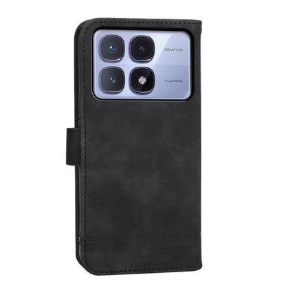 For Redmi K70 Ultra Dierfeng Dream Line TPU + PU Leather Phone Case(Black) - Xiaomi Cases by PMC Jewellery | Online Shopping South Africa | PMC Jewellery | Buy Now Pay Later Mobicred