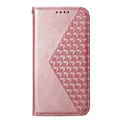 For Redmi K70 Ultra Cubic Grid Calf Texture Magnetic Leather Phone Case(Rose Gold) - Xiaomi Cases by PMC Jewellery | Online Shopping South Africa | PMC Jewellery | Buy Now Pay Later Mobicred