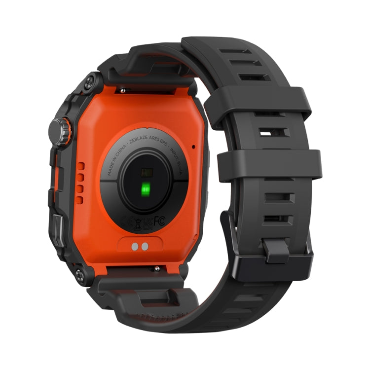 Zeblaze Ares GPS Rugged GPS Smart Watch, Support Heart Rate / Pulse Ox Blood Oxygen(Lava Black) - free shipping - PMC TechLife - Order now!