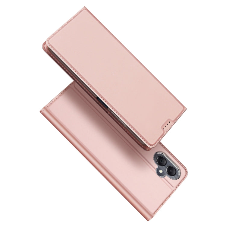 For Samsung Galaxy A06 4G DUX DUCIS Skin Pro Series Flip Leather Phone Case(Pink) - Galaxy Phone Cases by DUX DUCIS | Online Shopping South Africa | PMC Jewellery | Buy Now Pay Later Mobicred