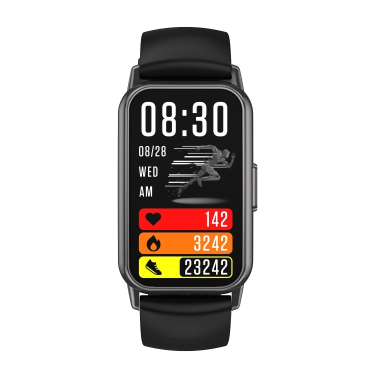 CY22 1.47 inch Silicone Strap IP67 Waterproof Smart Watch, Support Heart Rate / Blood Pressure(Black) - Smart Watches by PMC TechLife | Online Shopping South Africa | PMC TechLife | Buy Now Pay Later Mobicred