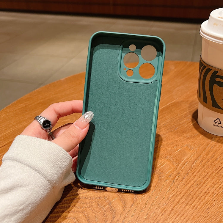 For iPhone 16e Solid Color Liquid Silicone MagSafe Magnetic Phone Case(Dark Green) - iPhone 16e Cases by PMC TechLife | Online Shopping South Africa | PMC TechLife | Buy Now Pay Later Mobicred
