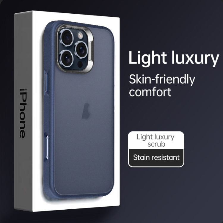 For iPhone 16 SULADA Skin Feel Matte Shockproof Phone Case(Grey) - free shipping - PMC Jewellery - Order now!