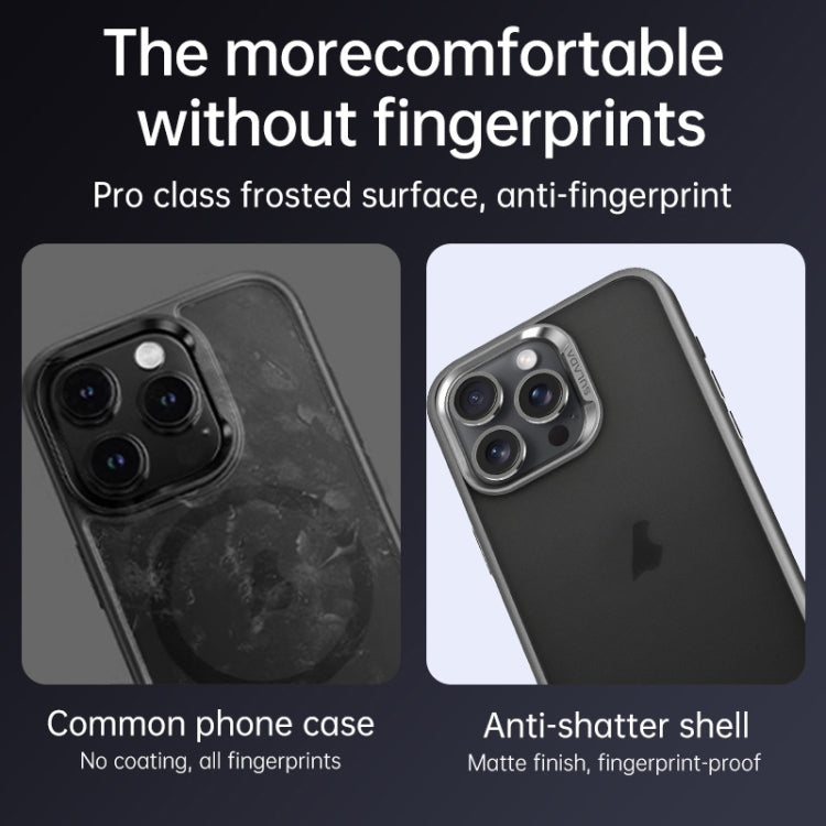 For iPhone 16 SULADA Skin Feel Matte Shockproof Phone Case(Grey) - free shipping - PMC Jewellery - Order now!