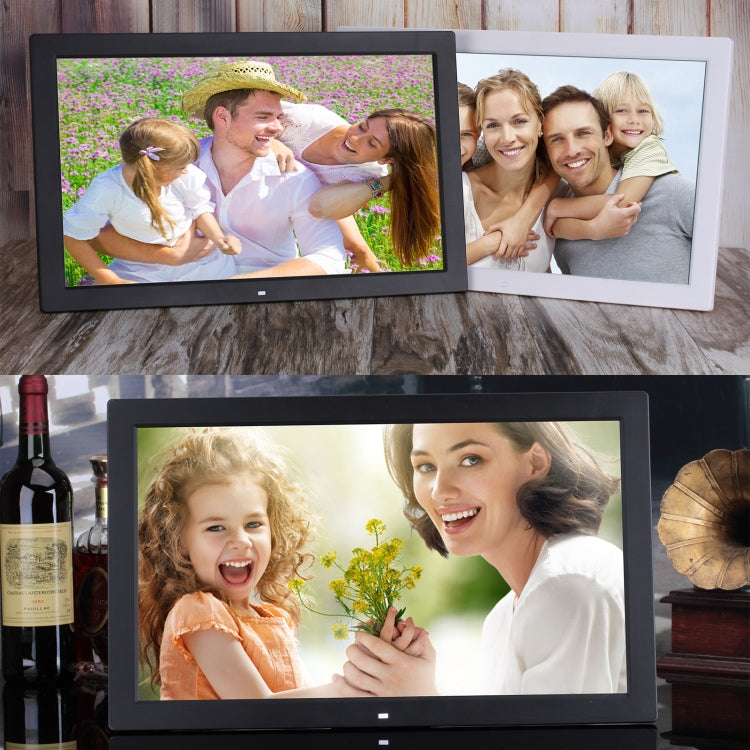 18.5 inch IPS Screen Digital Photo Frame, Plug Type:EU Plug(Black) - 15 inch Above by PMC Jewellery | Online Shopping South Africa | PMC Jewellery | Buy Now Pay Later Mobicred