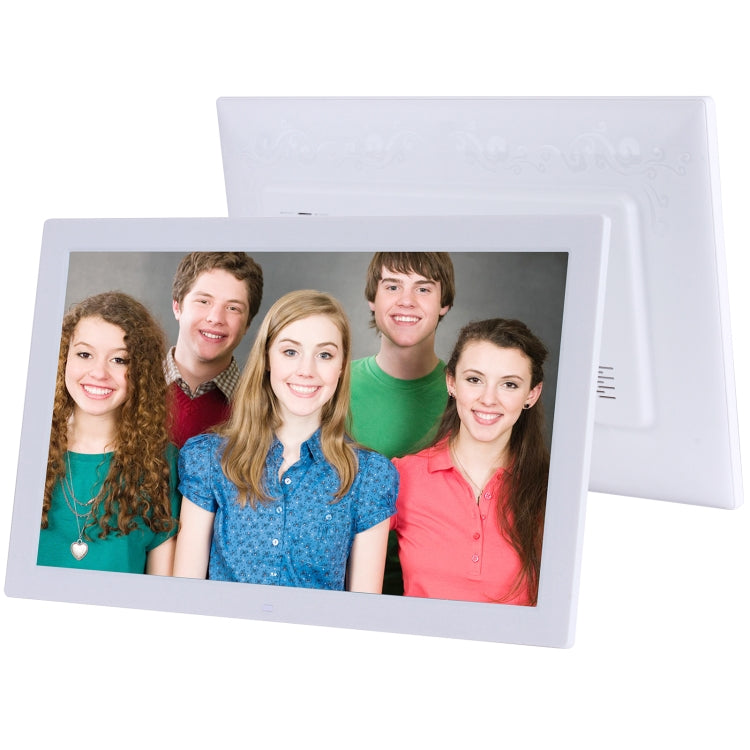 18.5 inch IPS Screen Digital Photo Frame, Plug Type:EU Plug(White) - 15 inch Above by PMC Jewellery | Online Shopping South Africa | PMC Jewellery | Buy Now Pay Later Mobicred