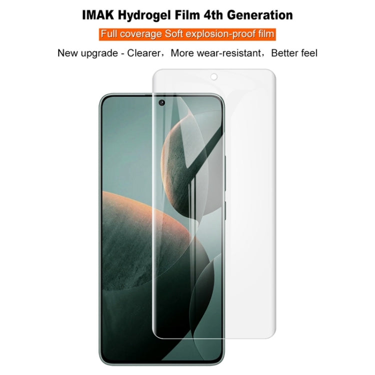 For Redmi K70 / K70E / K70 Pro imak 4th Generation  Full Coverage Screen Hydrogel Film Protector -  by imak | Online Shopping South Africa | PMC Jewellery | Buy Now Pay Later Mobicred