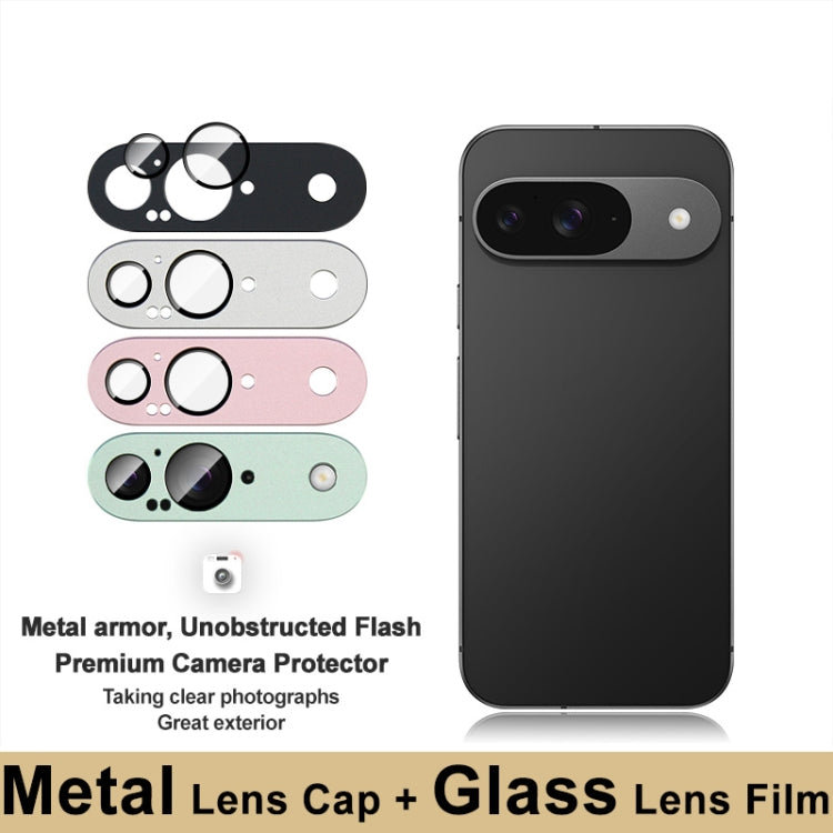 For Google Pixel 9 IMAK Metal Armor Premium Camera Protector Film(Silver) - Other by imak | Online Shopping South Africa | PMC Jewellery | Buy Now Pay Later Mobicred