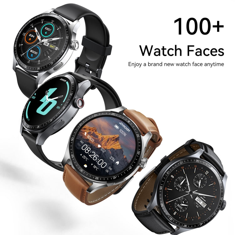 JOYROOM JR-FC2 Pro Classic Series Smart Watch, 1.46 inch Screen, Support BT Call / Heart Rate / Blood Oxygen(Moonlight Silver) - Smart Watches by JOYROOM | Online Shopping South Africa | PMC TechLife | Buy Now Pay Later Mobicred